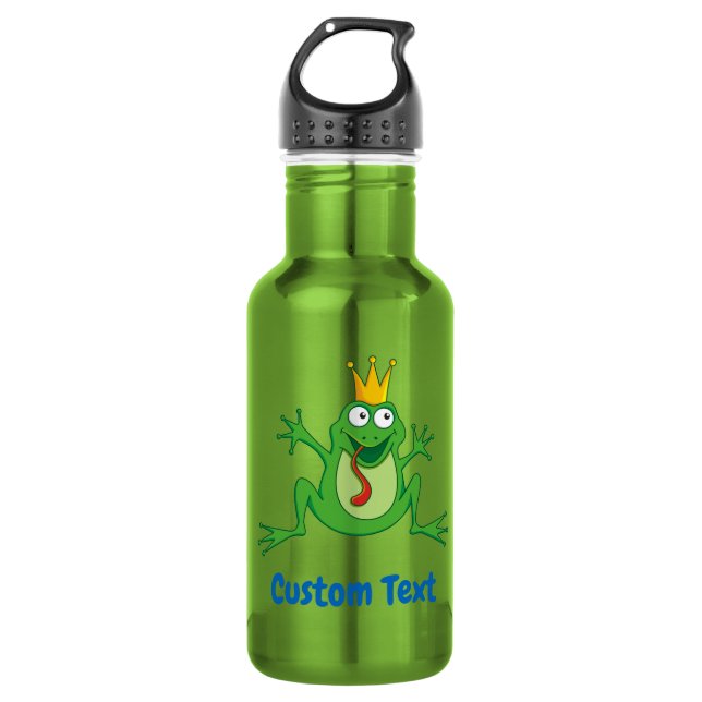 Botella de agua del príncipe rana (Anverso)