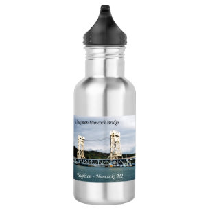 Botella de agua del puente de Hancock de Houghton