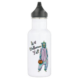 Botella de agua del Skeleton Cute Halloween