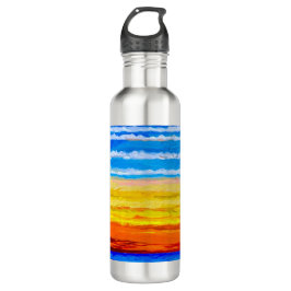 Botella de agua del Sunset de Santa Barbara