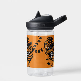 Botella de agua del tigre