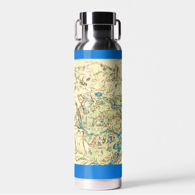 Botella de agua del valle de Yosemite (Delantero)