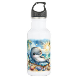Botella De Agua Delfines Sunny Personalizados