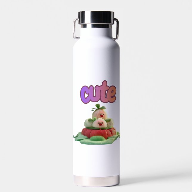 Botella de Agua Delicias de Jardín Lindas (Delantero)