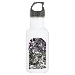 Botella De Agua Demonios Oni y Sapo