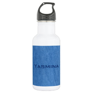 Botella De Agua denim azul