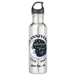 Botella De Agua Dependable Drive In 75th Anniversary Water Bottle