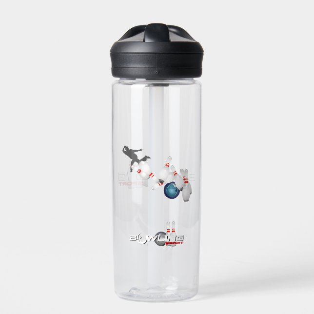 Botella De Agua Deportes de Bolos | 20oz (Delante)