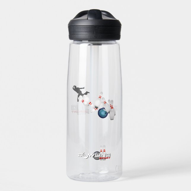 Botella De Agua Deportes de Bolos | 738ml (Delante)
