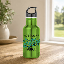 Botella De Agua Deportes de Golf Divertido Papá Jugo Mágico de Gol