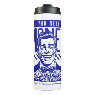 Botella de Agua Deportiva con Arte Motivacional de