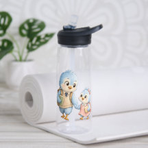 Botella de agua deportiva Hermano Pájaro Lindo
