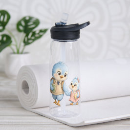 Botella de agua deportiva Hermano Pájaro Lindo