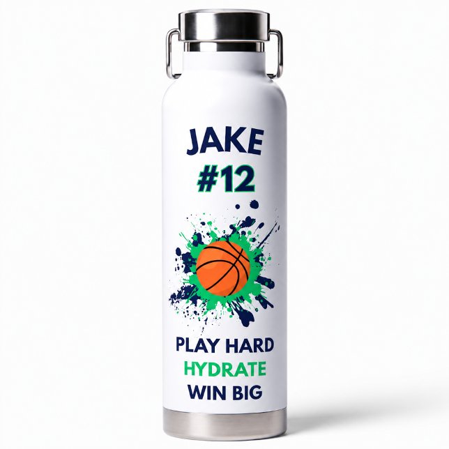 🏆 Botella de Agua Deportiva Personalizada | Nombr (Subido por el creador)