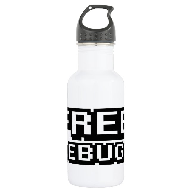 BOTELLA DE AGUA DEPURACIÓN GRATUITA (Anverso)