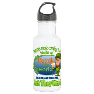 Botella De Agua Deseo usted era irlandés (Ver 2)