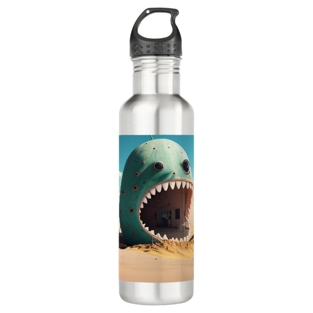Botella De Agua Desert monster house (Anverso)