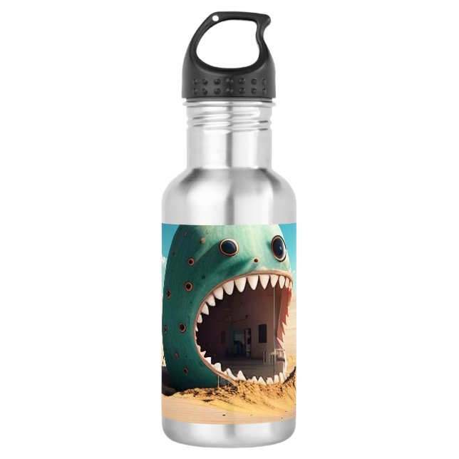 Botella De Agua Desert monster house (Anverso)