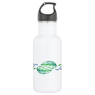 Botella De Agua Desglose de borde de hoja Celta Multicolor