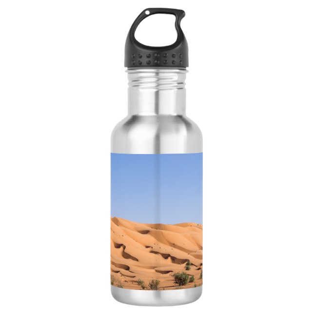 Botella De Agua Desierto de Sands Wahiba - Omán (Anverso)