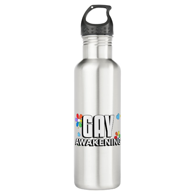 Botella De Agua Despertar gay (Anverso)