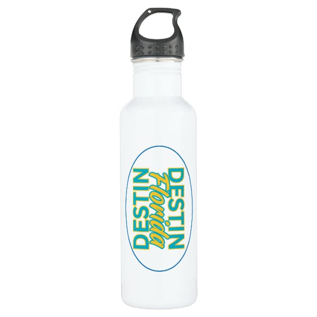 Botella De Agua Destin Florida Water Bottle (Anverso)