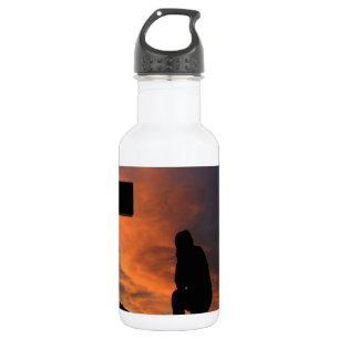Botella De Agua Destino del amor de la paz de Jesús de la cruz de