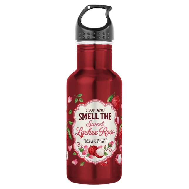 Botella De Agua Detente y huele (Anverso)