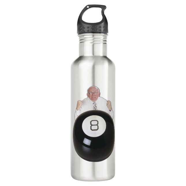 Botella De Agua Detrás de la bola de 8 (Anverso)