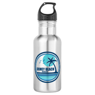 Botella De Agua Dewey Beach Delaware Palma Aves