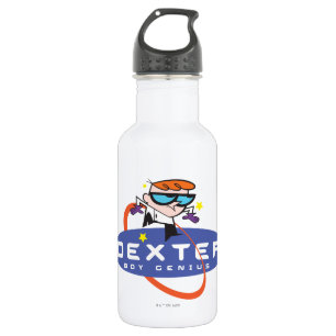 Botella De Agua Dexter "Boy Genius"