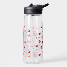Botella De Agua Día de Canadá