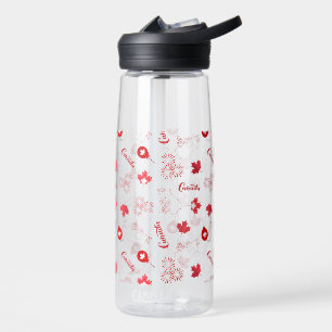 Botella De Agua Día de Canadá