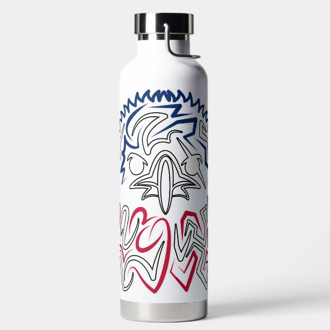 Botella De Agua Día de la Independencia Águila Americana (Izquierda)