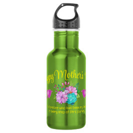 Botella De Agua Día de la MADRE monograma