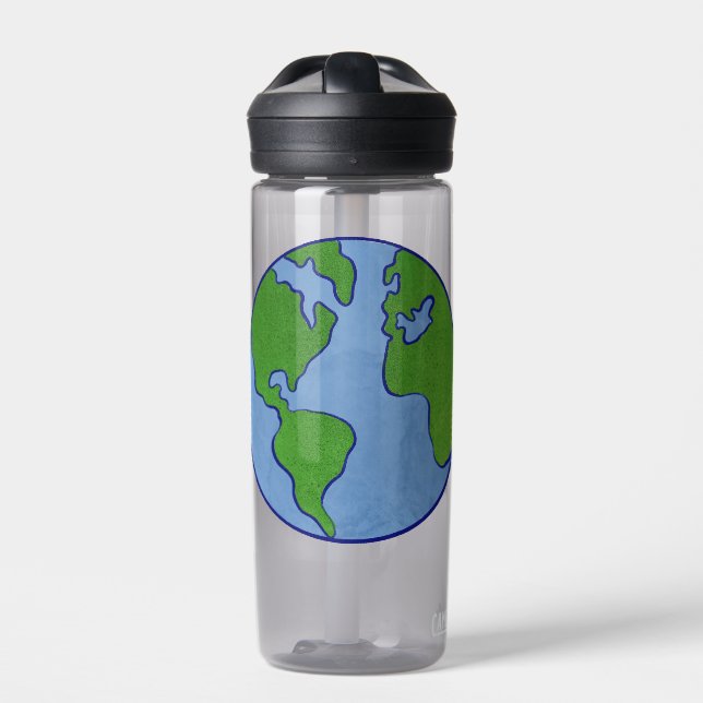 Botella De Agua Día de la Tierra (Delante)