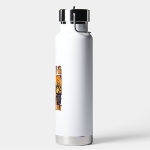 Botella De Agua Día de las Brujas Duendes Fantasmas Ven a Jugar Oc