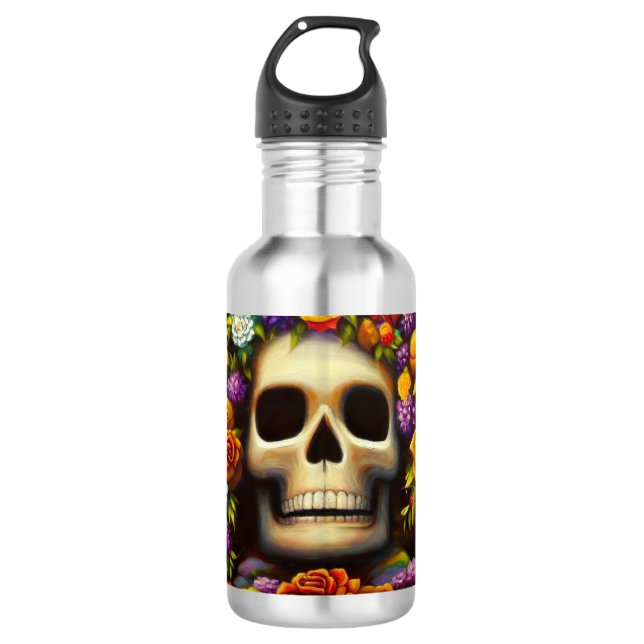 Botella De Agua Día de los Muertos de Ofendra 5 (Anverso)