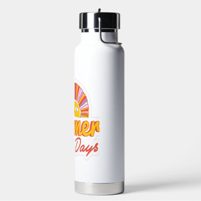 Botella De Agua Día de verano  (Izquierda)