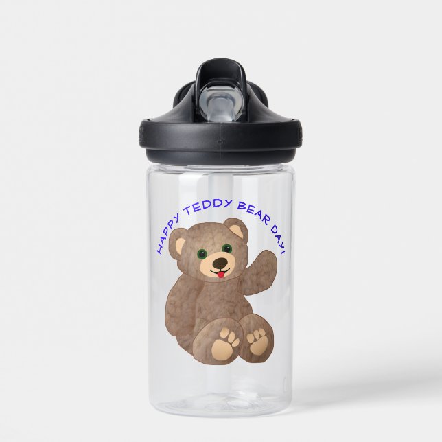 Botella De Agua Día del Oso de Peluche (Delante)