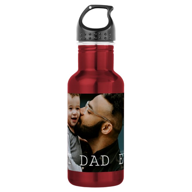 Botella de agua Día del Padre 18 oz (Anverso)