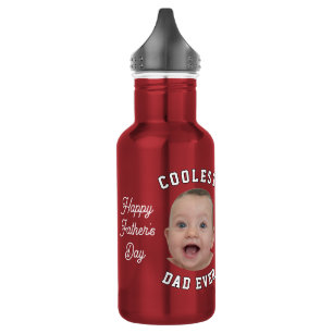 Botella De Agua Día del Padre El Papá Más Genial de la Historia Ca