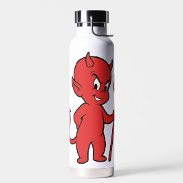 Botella De Agua Diablo Rojo