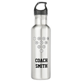 Botella De Agua Diagrama de rack de 10 pines para bolas de entrena