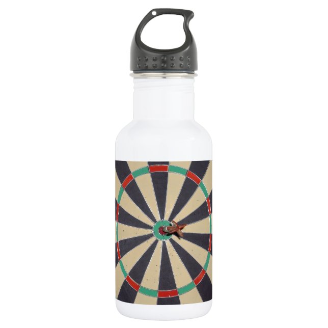 Botella De Agua Diana En El Blanco De Dardos, (Anverso)
