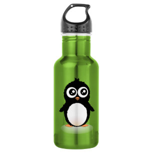 Botella De Agua Dibujo animado lindo del pingüino