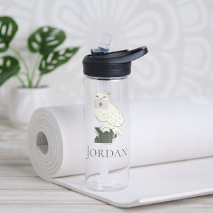Botella De Agua Dibujo caprichoso de Hedwig con carta
