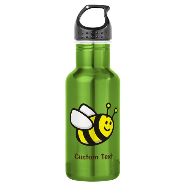 Botella De Agua Dibujo de abeja (Anverso)