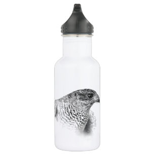 Botella De Agua Dibujo de Goshawk