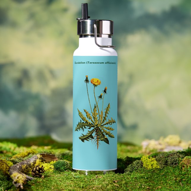 Botella De Agua Diente de león (Al aire libre (girado))